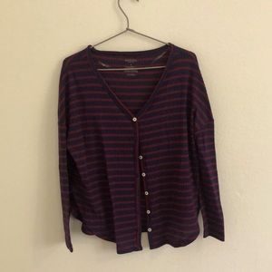 Striped long sleeve shirt